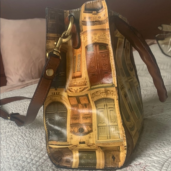 Brown Multi-Color Women's Bag - Picture 2 of 7